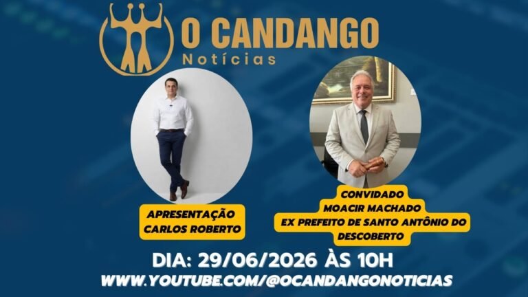 O  CANDANGO NOTICIAS APRESENTAÇÃO CARLOS ROBERTO (Moacir Machado)