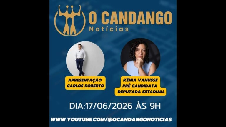 O  CANDANGO NOTICIAS APRESENTAÇÃO CARLOS ROBERTO