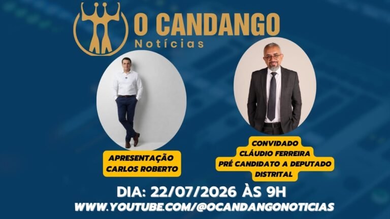 O  CANDANGO NOTICIAS APRESENTAÇÃO CARLOS ROBERTO (Claudio Ferreira)